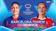 Барселона — Бенфика Футбол Лига Чемпионов УЕФА. Женщины. | 10.12.2025 | Прямая Трансляция