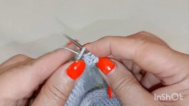 МК продолжение по кофточке 'Россыпь Серебра "8 часть