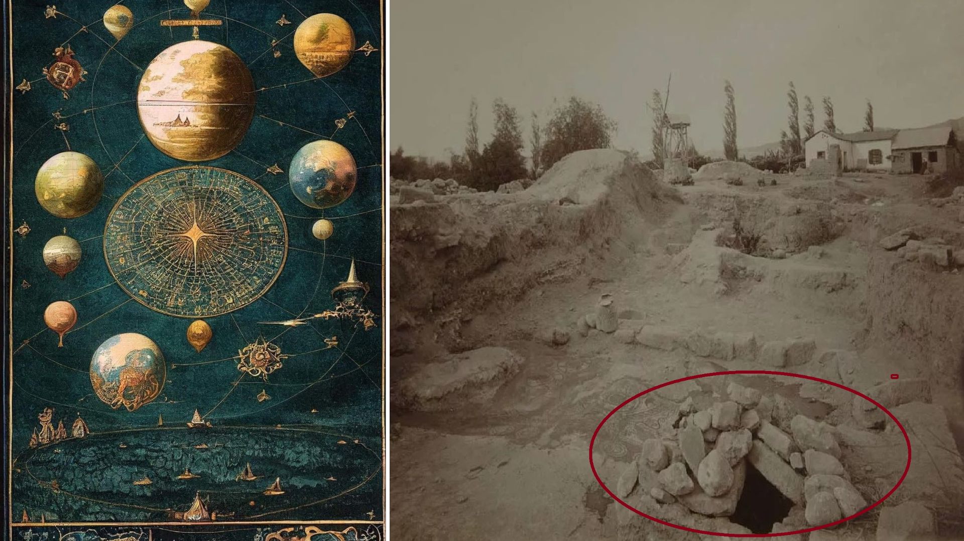 В подвале насосной станции нашли сейф со звездными картами другого мира