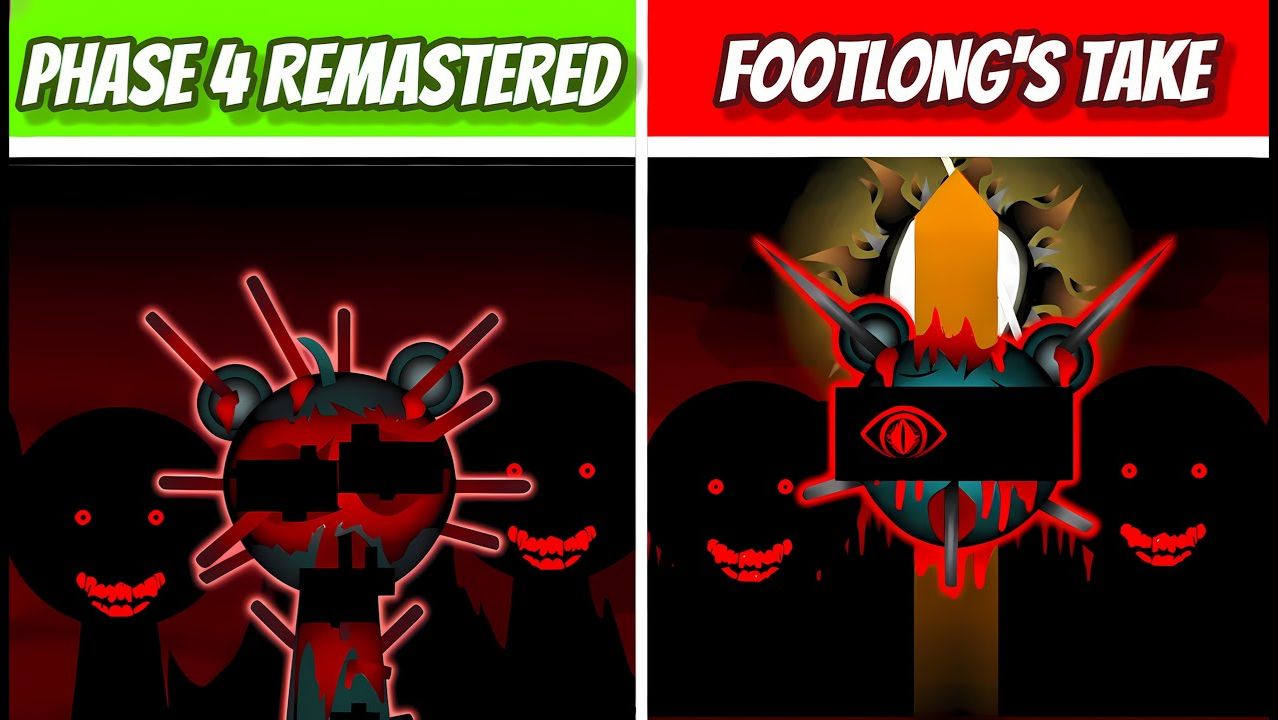 SPRUNKI PHASE 4 REMASTERED 🎧🔥 VS FOOTLONG’S TAKE 🥪💥 — ЧЬЯ ВЕРСИЯ ЖГЁТ ЛУЧШЕ? 🎶⚔️💥🎧🔥💥🎶👑
