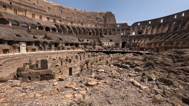 Заходим в Колизей | Вид внутри исторического сооружения 🇮🇹