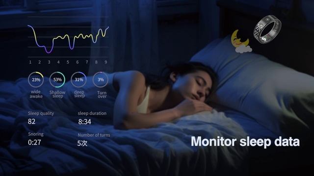 Смарт кольцо Smart ring v9