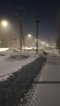 Сильные морозы