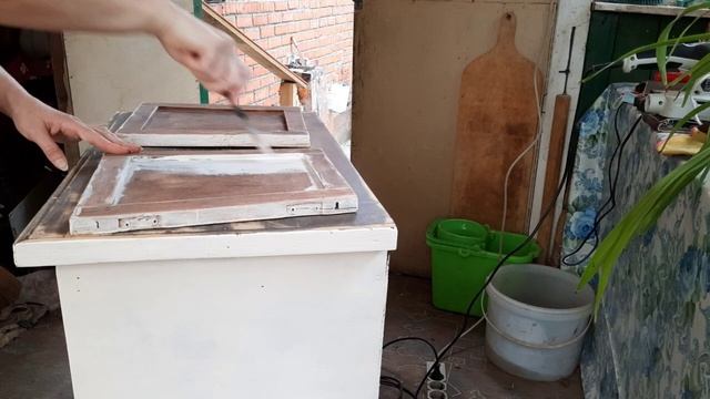 перекраска тумбочки