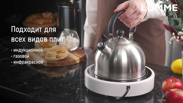 Металлический чайник LUMME LU-268