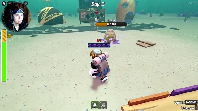 ⚡ НОВЫЙ БОСС МОРСКОЙ МЕДВЕДЬ! 99 НОЧЕЙ В БИКИНИ БОТТОМ! ➣ ROBLOX