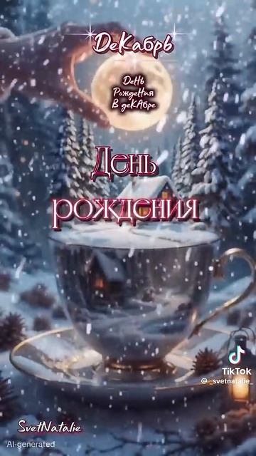 #рекомендации #лайк #декабрь #сднемрождения
