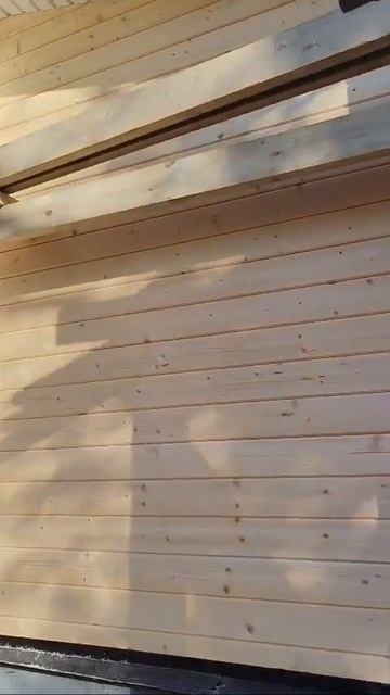 Идет строительство дома из клееного бруса в Архипо-Осиповке