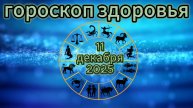 Гороскоп здоровья на 11 декабря 2025 года