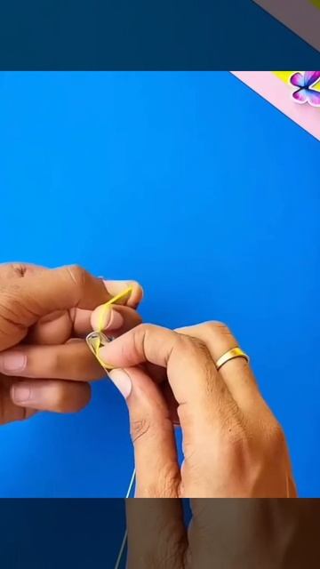 Летающая Бумажная бабочка, сделай сам, dyi @lizhijianqij