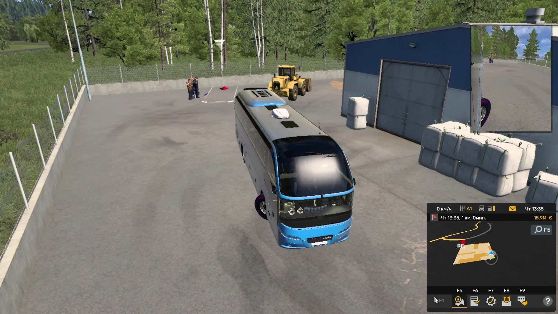 играем в Truck Simulator 2 в автобус