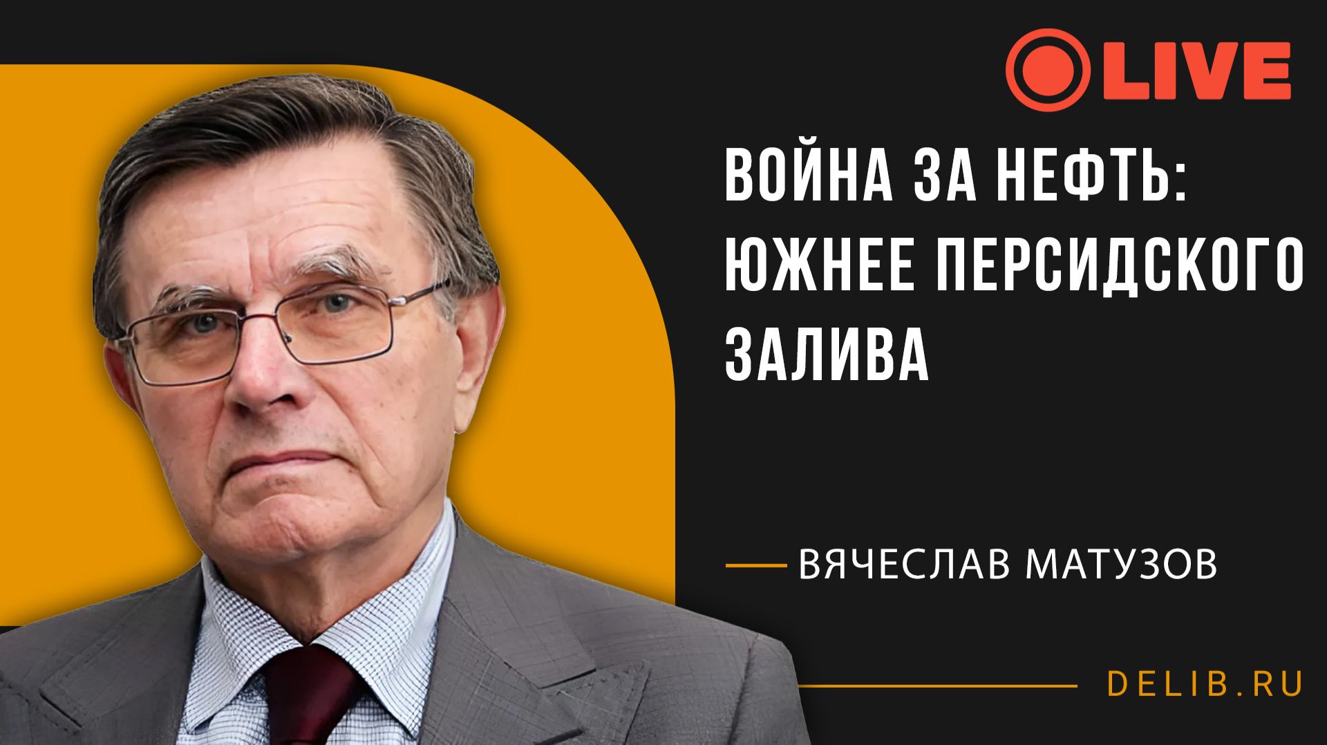 Война за нефть: южнее Персидского залива | Вячеслав Матузов