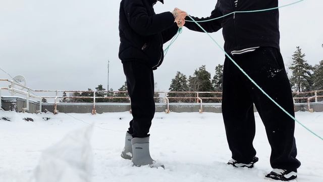 Как мы устанавливали антенну на крыше или опрерация диполь