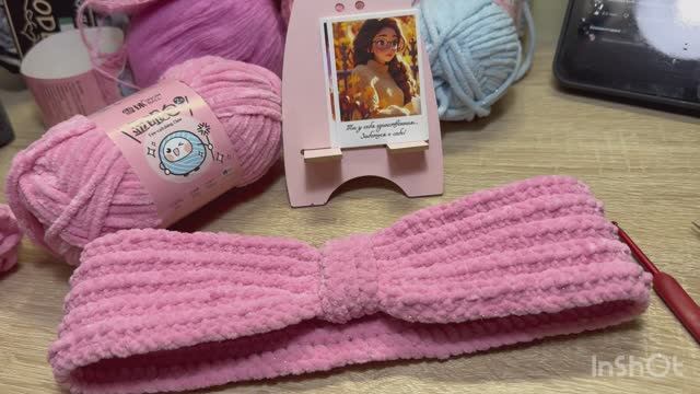 Вязаный берет/повязки/сияющая,пушистая косынка/процессы вязания/новый микрофон