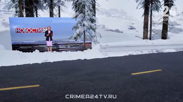 Крымские дорожники перешли на круглосуточное дежурство