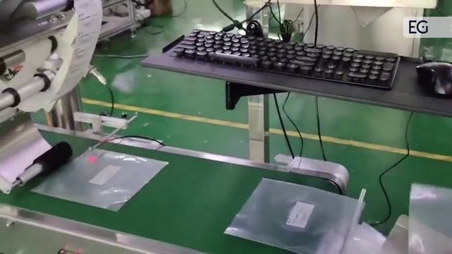 Этикетировочный автомат для плоских и тонких пакетов TGM-ZKFG