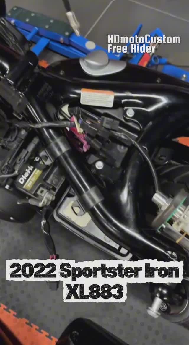 Harley Sportster Iron XL883: датчик температуры приехал