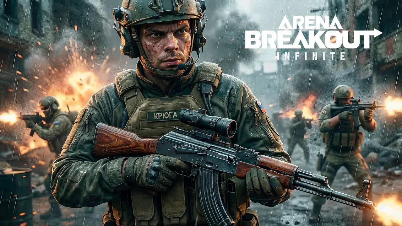 Arena Breakout: Infinite - Первый раз после ЗБТ | CrewGTW, Крюга