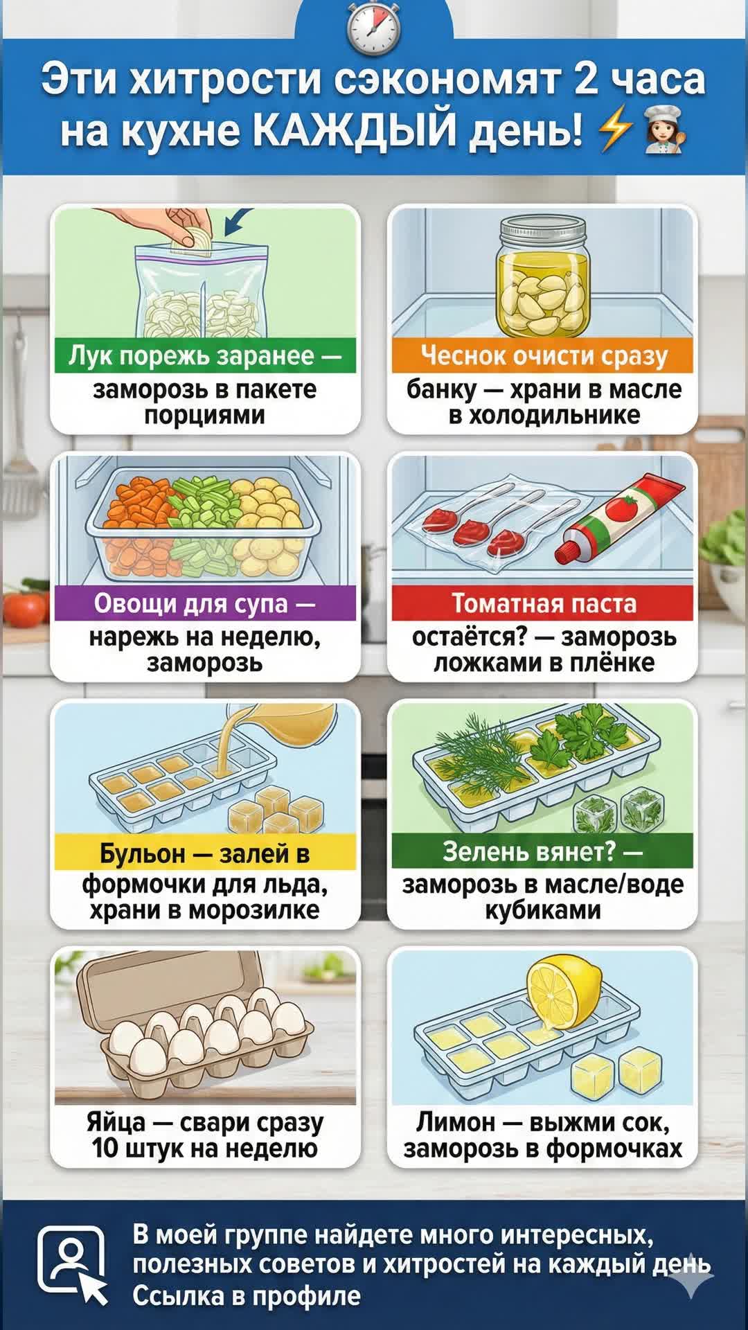 Как сэкономить время на кухне каждый день