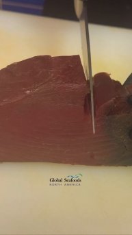 Нарезка тунца Yelloweye Dry-Aged на идеальные порции | Техника шефа