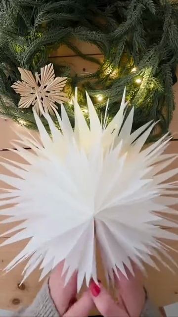 DIY snowflakes ❄️