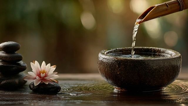 Спокойное медитативное видео, релакс