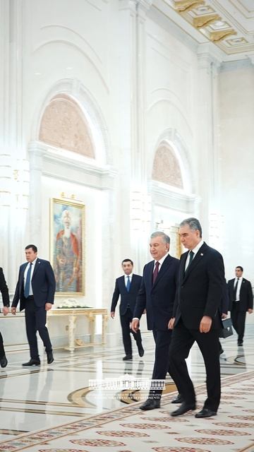 O‘zbekiston Prezidenti va Turkman xalqining milliy yetakchisi muzokara o‘tkazdilar.