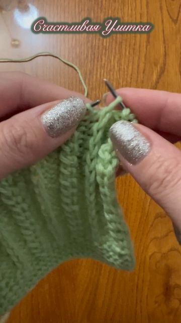 Узор вязания спицами