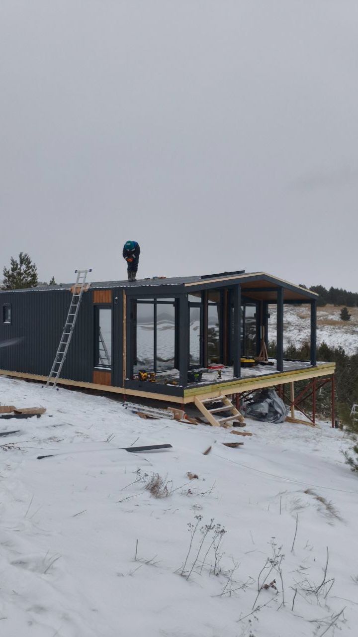 ⚡️ Вчера пусто — сегодня дом! Обзор сразу после монтажа.