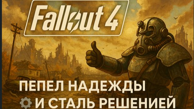 Fallout 4 - Пепел надежды и сталь решений ⚙️🌅