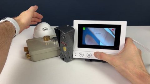 Подключение Комплект видеодомофона 4.3" Ps-Link PS-854KB