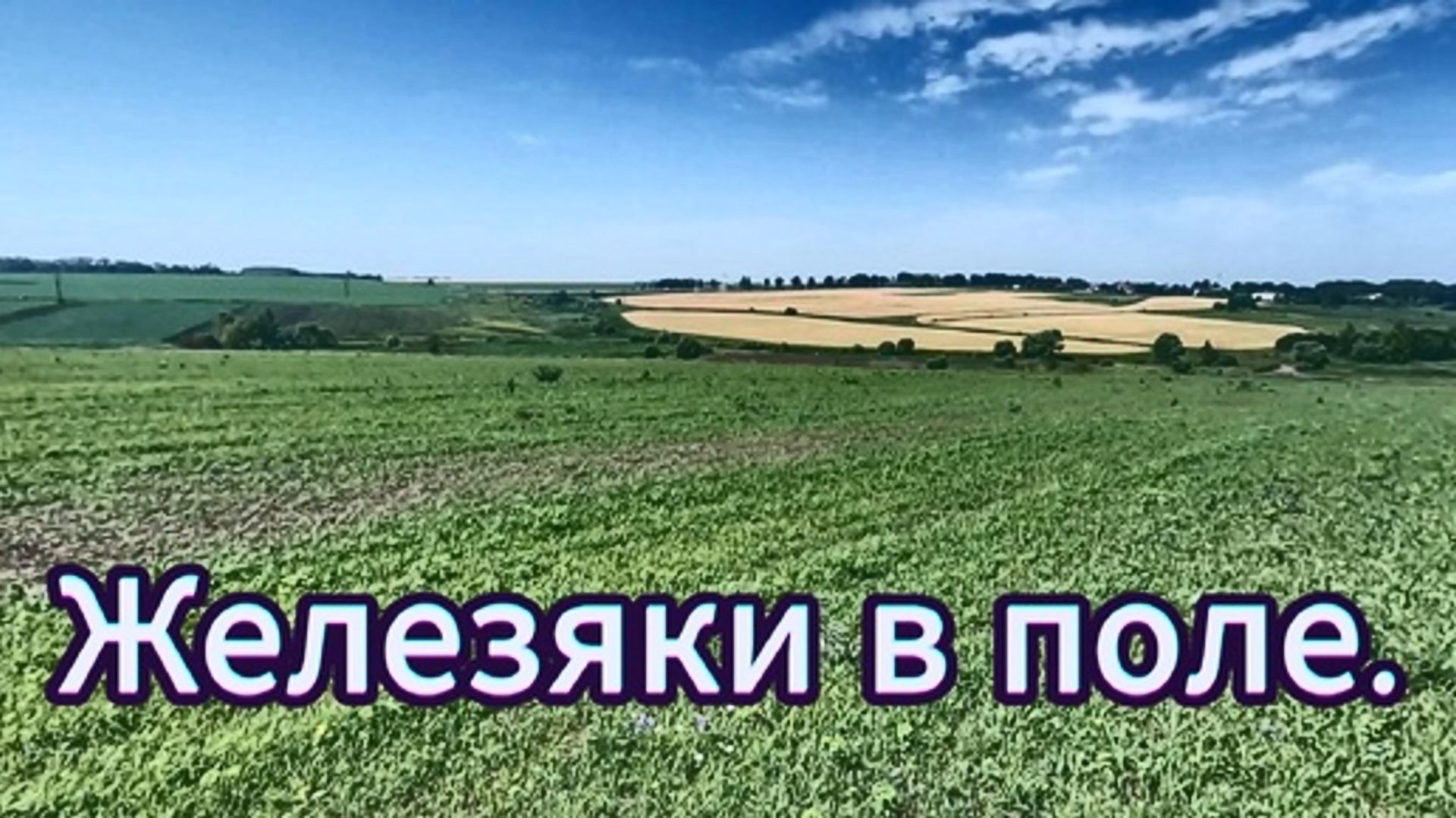 Приборный поиск. Собираем железяки на поле.