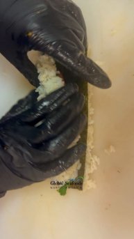 Как приготовить ролл суши с dry-aged Yelloweye тунцом