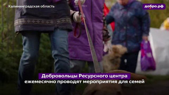 Семейное волонтёрство: как жители Калининградской области творят добро