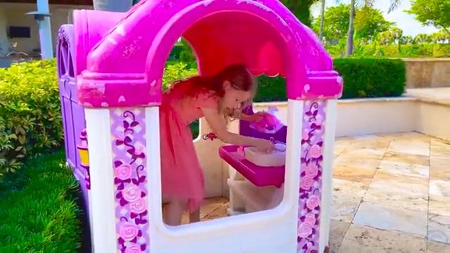 Папа разыгрывает Настю Веселый сборник для детей