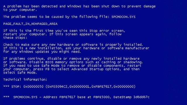 Руслан поет про BSOD, но это Синий экран смерти
