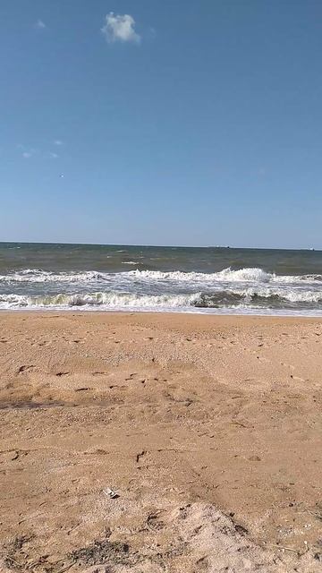 В станице Голубицкая красивые дикие пляжи Азовского моря