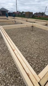 Забудь про брус! Ростверк из пакета досок #строительство #каркасныйдом