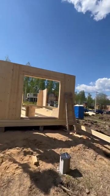 Построили одноэтажный дом | стены прочнее камня | деревянные дома под ключ