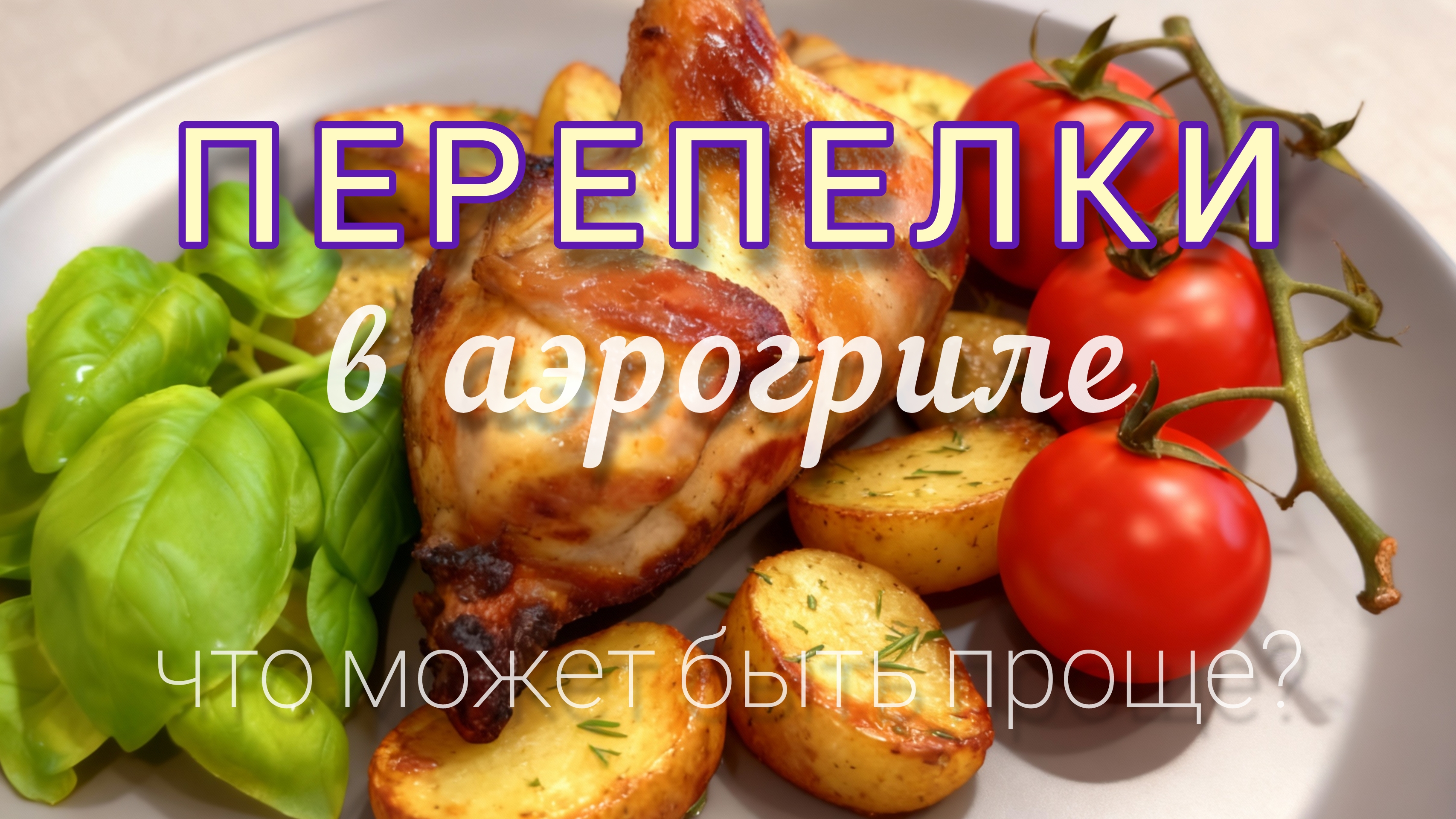 Перепёлки в аэрогриле. Простой и доступный рецепт. #аэрогриль