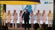 Глава администрации Тулы спел с ансамблем Александрова на премии «Тульский бизнес»