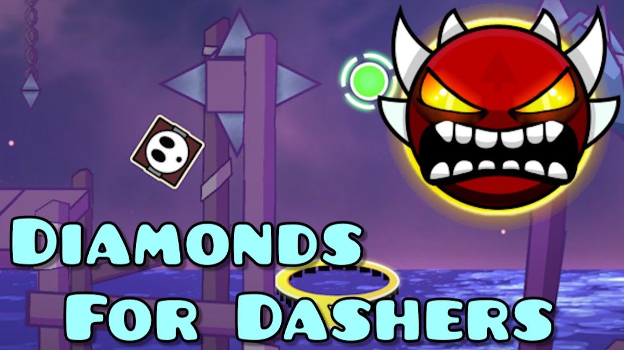 [TOP 1 RATED PLATFORMER] Diamonds For Dashers (Extreme Demon) | Geometry Dash