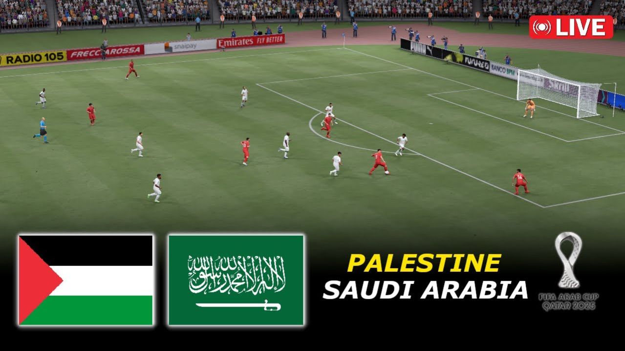 Палестина — Саудовская Аравия Футбол Кубок Арабских наций. Катар. 1/4 финала 11.12.2025
