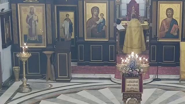 11.12.2025 Божественная Литургия. Четверг. Седмица 27-я по Пятидесятнице.