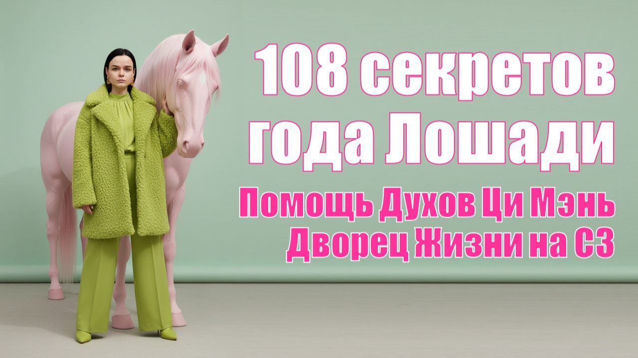 Что делать в год Лошади? Помощь Духа на Северо-Западе, прогноз 2026 по ЦИ МЭНЬ ДУН ЦЗЯ