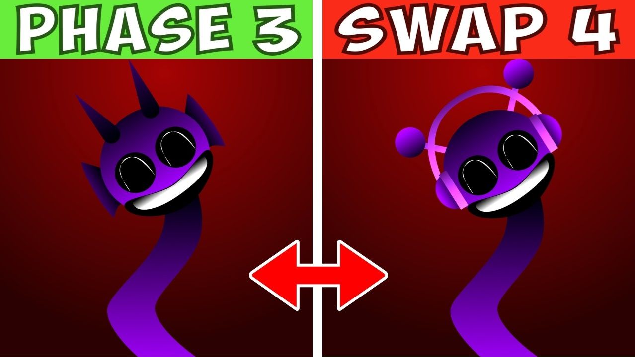 Sprunki Phase 3 But Swapped 4