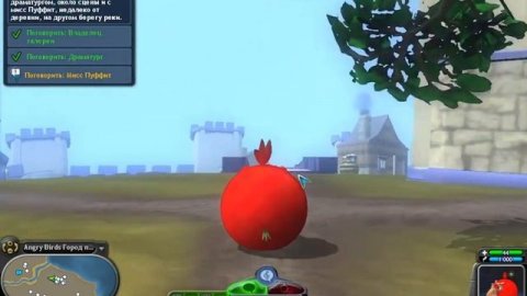 Spore Angry Birds Город Приключений