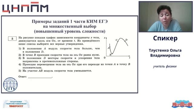 Методика подготовки к ГИА на примере заданий 5,9,14 КИМ ЕГЭ по физике
