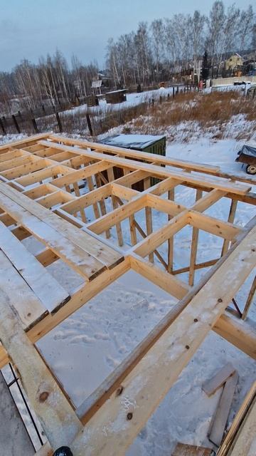 Строим каркасный дом. Эпизод 5.