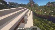 Minecraft Как построить базу выживания в греческом храме Учебное_руководство